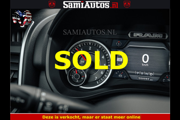 Dodge Ram SPORT | 5.7 V8 4x4 HEMI | PANORAMA DAK | GROOTSCHEM 12 INCH | LPG | Patriot Blue CREW CAB | DUBBELE CABINE | 5 PERSOONS | DC | VOORRAAD NR 2557 - 3328