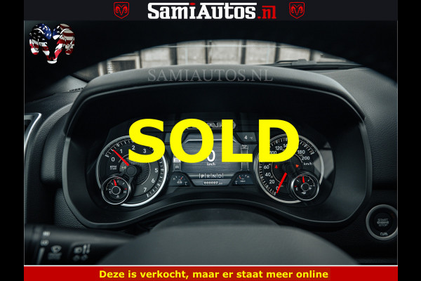 Dodge Ram SPORT | 5.7 V8 4x4 HEMI | PANORAMA DAK | GROOTSCHEM 12 INCH | LPG | Patriot Blue CREW CAB | DUBBELE CABINE | 5 PERSOONS | DC | VOORRAAD NR 2557 - 3328