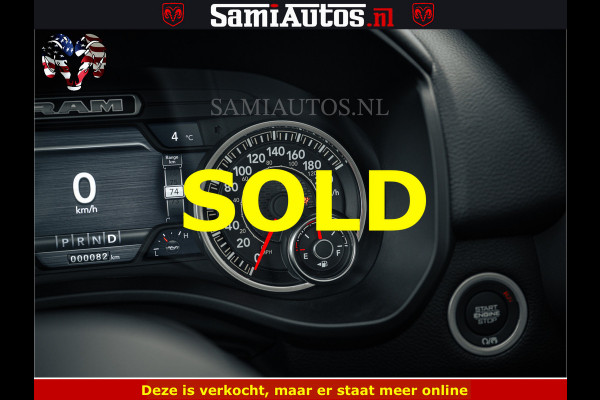 Dodge Ram SPORT | 5.7 V8 4x4 HEMI | PANORAMA DAK | GROOTSCHEM 12 INCH | LPG | Patriot Blue CREW CAB | DUBBELE CABINE | 5 PERSOONS | DC | VOORRAAD NR 2557 - 3328