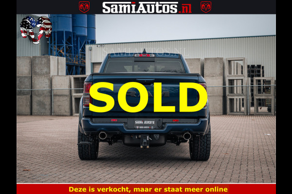 Dodge Ram SPORT | 5.7 V8 4x4 HEMI | PANORAMA DAK | GROOTSCHEM 12 INCH | LPG | Patriot Blue CREW CAB | DUBBELE CABINE | 5 PERSOONS | DC | VOORRAAD NR 2557 - 3328