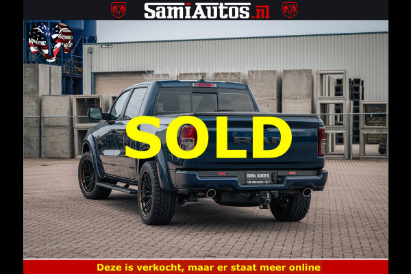 Dodge Ram SPORT | 5.7 V8 4x4 HEMI | PANORAMA DAK | GROOTSCHEM 12 INCH | LPG | Patriot Blue CREW CAB | DUBBELE CABINE | 5 PERSOONS | DC | VOORRAAD NR 2557 - 3328