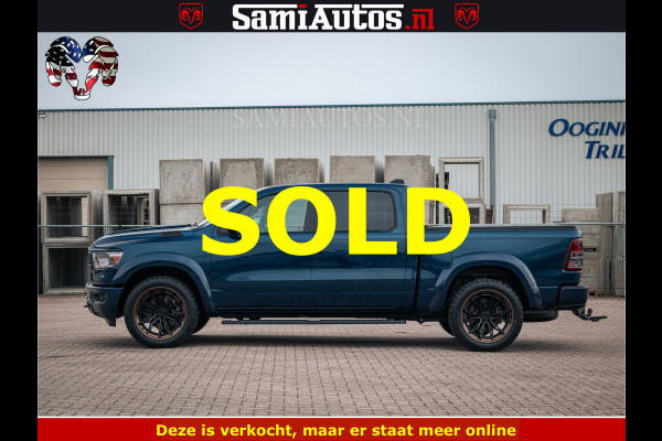 Dodge Ram SPORT | 5.7 V8 4x4 HEMI | PANORAMA DAK | GROOTSCHEM 12 INCH | LPG | Patriot Blue CREW CAB | DUBBELE CABINE | 5 PERSOONS | DC | VOORRAAD NR 2557 - 3328