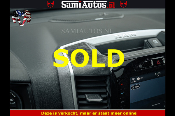 Dodge Ram SPORT | 5.7 V8 4x4 HEMI | PANORAMA DAK | GROOTSCHEM 12 INCH | LPG | Patriot Blue CREW CAB | DUBBELE CABINE | 5 PERSOONS | DC | VOORRAAD NR 2557 - 3328