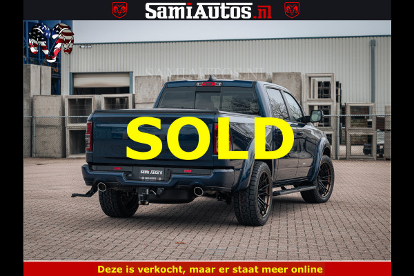 Dodge Ram SPORT | 5.7 V8 4x4 HEMI | PANORAMA DAK | GROOTSCHEM 12 INCH | LPG | Patriot Blue CREW CAB | DUBBELE CABINE | 5 PERSOONS | DC | VOORRAAD NR 2557 - 3328