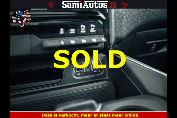 Dodge Ram SPORT | 5.7 V8 4x4 HEMI | PANORAMA DAK | GROOTSCHEM 12 INCH | LPG | Patriot Blue CREW CAB | DUBBELE CABINE | 5 PERSOONS | DC | VOORRAAD NR 2557 - 3328