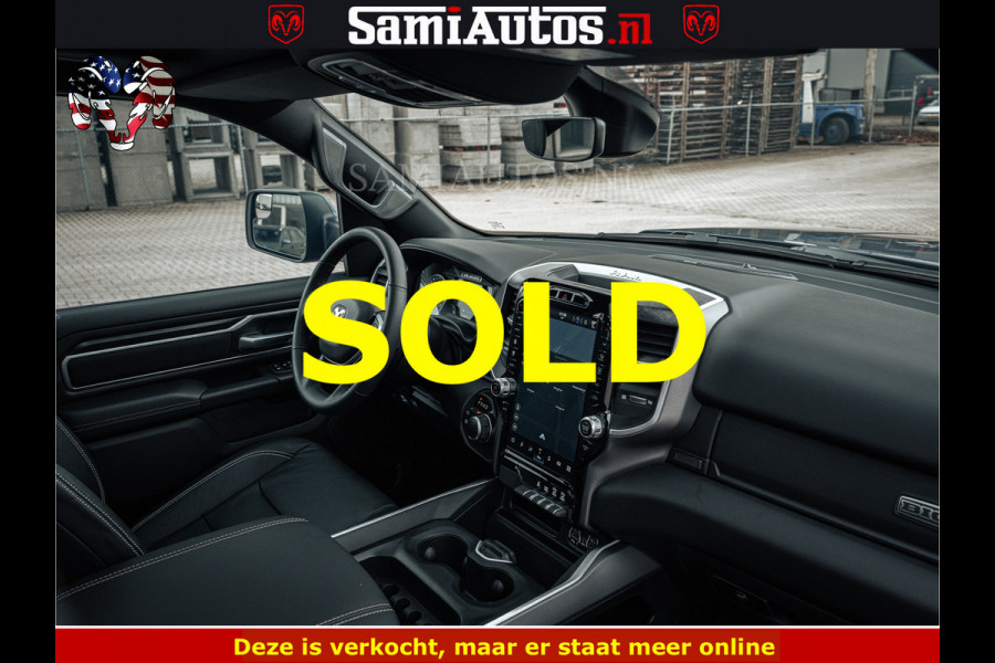 Dodge Ram SPORT | 5.7 V8 4x4 HEMI | PANORAMA DAK | GROOTSCHEM 12 INCH | LPG | Patriot Blue CREW CAB | DUBBELE CABINE | 5 PERSOONS | DC | VOORRAAD NR 2557 - 3328