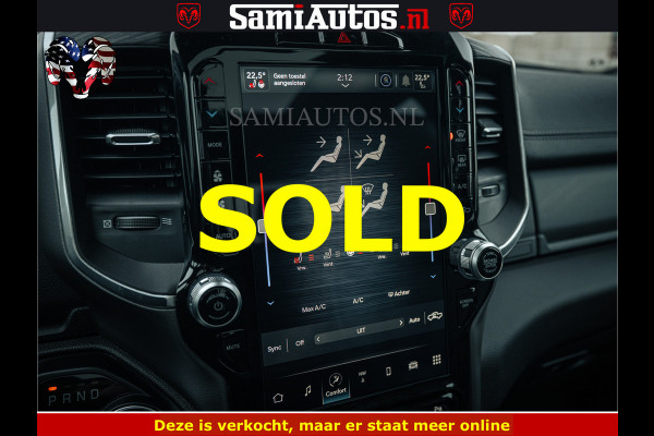 Dodge Ram V8 5.7 402PK | LARAMIE SPORT | Krachtige Hemi | Panorama Dak | 12' Scherm | LPG | Comfortabele Dubbele Cabine met Royale 5 Zitplaatsen | NIEUW EN BPM vrij | Nu Leverbaar uit Voorraad | Nr 2528 - 1276 |