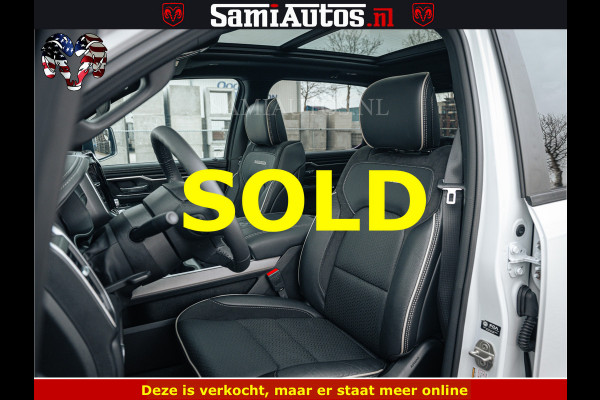 Dodge Ram V8 5.7 402PK | LARAMIE SPORT | Krachtige Hemi | Panorama Dak | 12' Scherm | LPG | Comfortabele Dubbele Cabine met Royale 5 Zitplaatsen | NIEUW EN BPM vrij | Nu Leverbaar uit Voorraad | Nr 2528 - 1276 |