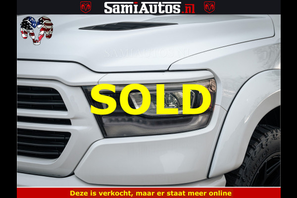 Dodge Ram V8 5.7 402PK | LARAMIE SPORT | Krachtige Hemi | Panorama Dak | 12' Scherm | LPG | Comfortabele Dubbele Cabine met Royale 5 Zitplaatsen | NIEUW EN BPM vrij | Nu Leverbaar uit Voorraad | Nr 2528 - 1276 |