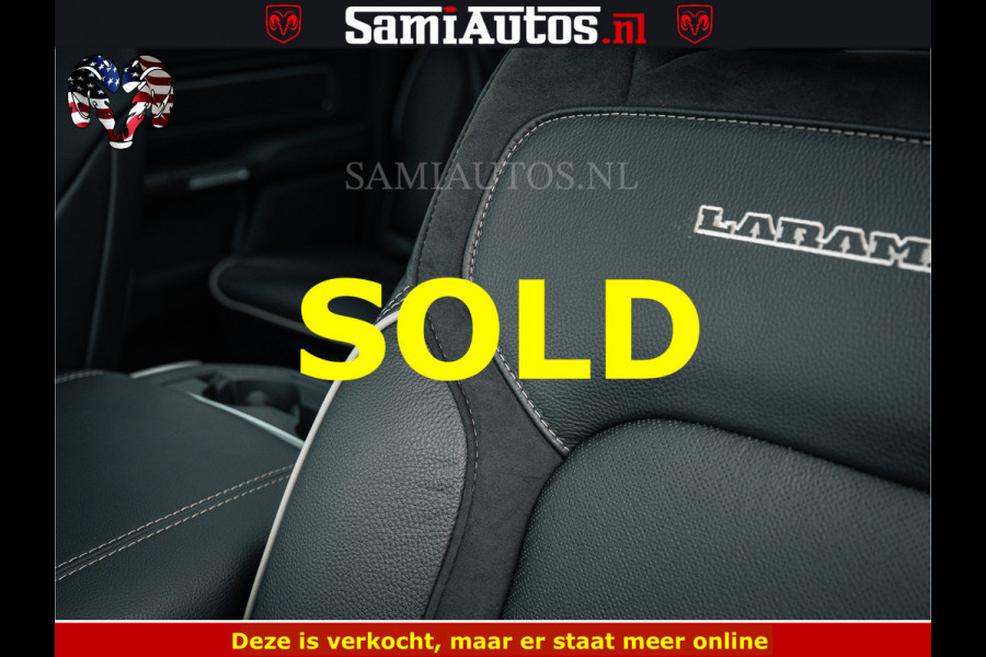 Dodge Ram V8 5.7 402PK | LARAMIE SPORT | Krachtige Hemi | Panorama Dak | 12' Scherm | LPG | Comfortabele Dubbele Cabine met Royale 5 Zitplaatsen | NIEUW EN BPM vrij | Nu Leverbaar uit Voorraad | Nr 2528 - 1276 |