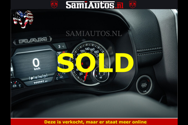 Dodge Ram V8 5.7 402PK | LARAMIE SPORT | Krachtige Hemi | Panorama Dak | 12' Scherm | LPG | Comfortabele Dubbele Cabine met Royale 5 Zitplaatsen | NIEUW EN BPM vrij | Nu Leverbaar uit Voorraad | Nr 2528 - 1276 |