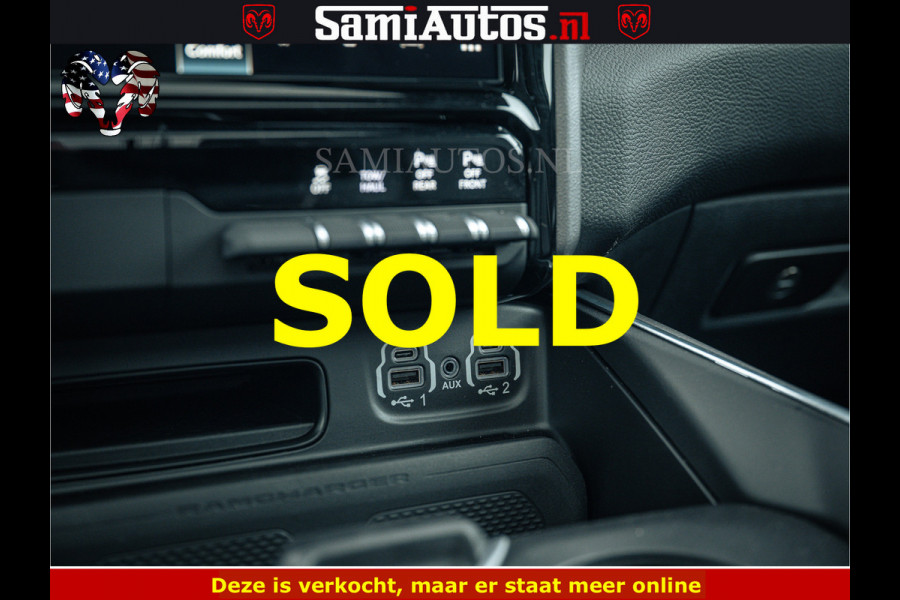 Dodge Ram V8 5.7 402PK | LARAMIE SPORT | Krachtige Hemi | Panorama Dak | 12' Scherm | LPG | Comfortabele Dubbele Cabine met Royale 5 Zitplaatsen | NIEUW EN BPM vrij | Nu Leverbaar uit Voorraad | Nr 2528 - 1276 |