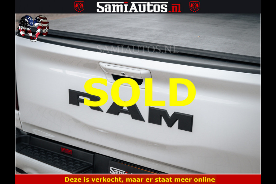 Dodge Ram V8 5.7 402PK | LARAMIE SPORT | Krachtige Hemi | Panorama Dak | 12' Scherm | LPG | Comfortabele Dubbele Cabine met Royale 5 Zitplaatsen | NIEUW EN BPM vrij | Nu Leverbaar uit Voorraad | Nr 2528 - 1276 |