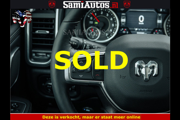 Dodge Ram V8 5.7 402PK | LARAMIE SPORT | Krachtige Hemi | Panorama Dak | 12' Scherm | LPG | Comfortabele Dubbele Cabine met Royale 5 Zitplaatsen | NIEUW EN BPM vrij | Nu Leverbaar uit Voorraad | Nr 2528 - 1276 |