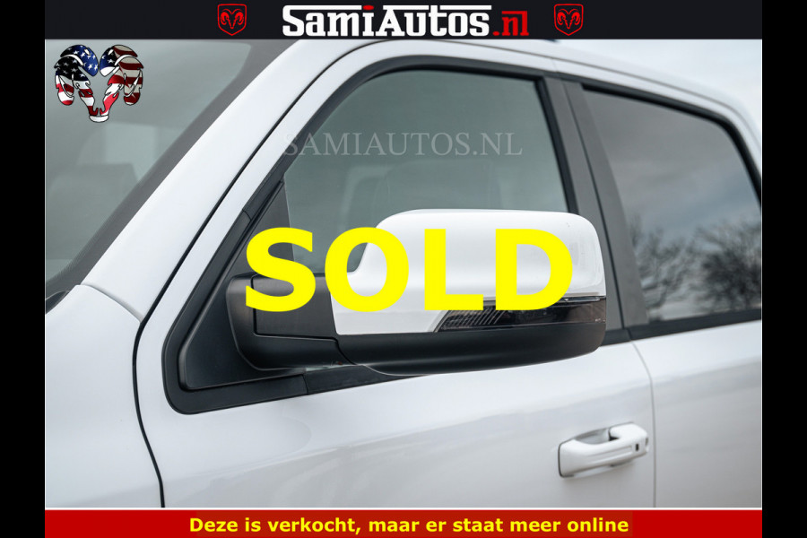 Dodge Ram V8 5.7 402PK | LARAMIE SPORT | Krachtige Hemi | Panorama Dak | 12' Scherm | LPG | Comfortabele Dubbele Cabine met Royale 5 Zitplaatsen | NIEUW EN BPM vrij | Nu Leverbaar uit Voorraad | Nr 2528 - 1276 |