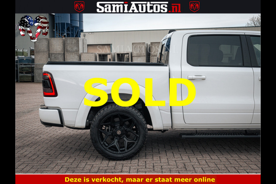 Dodge Ram V8 5.7 402PK | LARAMIE SPORT | Krachtige Hemi | Panorama Dak | 12' Scherm | LPG | Comfortabele Dubbele Cabine met Royale 5 Zitplaatsen | NIEUW EN BPM vrij | Nu Leverbaar uit Voorraad | Nr 2528 - 1276 |