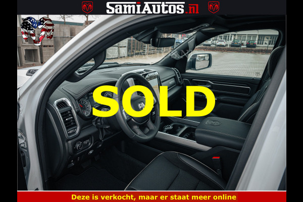 Dodge Ram V8 5.7 402PK | LARAMIE SPORT | Krachtige Hemi | Panorama Dak | 12' Scherm | LPG | Comfortabele Dubbele Cabine met Royale 5 Zitplaatsen | NIEUW EN BPM vrij | Nu Leverbaar uit Voorraad | Nr 2528 - 1276 |