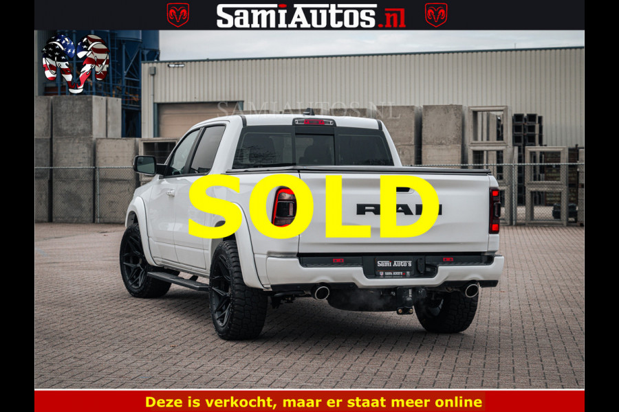 Dodge Ram V8 5.7 402PK | LARAMIE SPORT | Krachtige Hemi | Panorama Dak | 12' Scherm | LPG | Comfortabele Dubbele Cabine met Royale 5 Zitplaatsen | NIEUW EN BPM vrij | Nu Leverbaar uit Voorraad | Nr 2528 - 1276 |