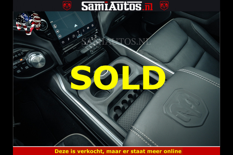 Dodge Ram V8 5.7 402PK | LARAMIE SPORT | Krachtige Hemi | Panorama Dak | 12' Scherm | LPG | Comfortabele Dubbele Cabine met Royale 5 Zitplaatsen | NIEUW EN BPM vrij | Nu Leverbaar uit Voorraad | Nr 2528 - 1276 |