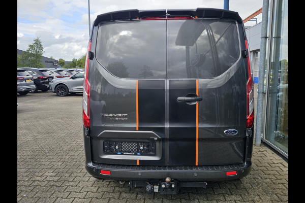 Ford Transit Custom 320 2.0 TDCI L1H1 Sport DC | 185pk Automaat | Geen BTW Geen BPM | Marge! | Camera | Stoelverwarming | Half leder | Trekhaak | PDC v+ a etc.