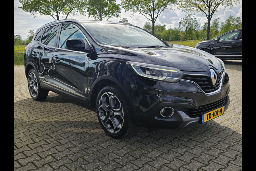 Renault Kadjar 1.6 TCe Bose 160 pk | Camera | Leder | Elektrische stoelverstelling | Trekhaak | 1.800 kg trekgewicht | 19'' velgen etc.