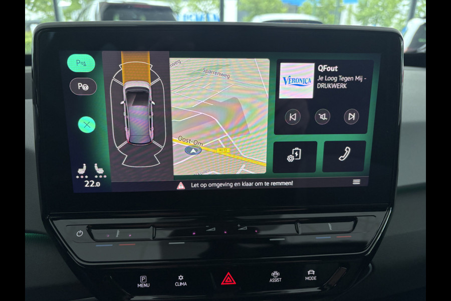 Volkswagen ID.3 Pro Advantage 58 kWh Airco - Achteruitrijcamera - Navigatie - Apple carplay - parkeersensoren - Voorstoelen verwarmd - Rondomzicht camera - Licht metalen velgen 18 inch - Radio - Led verlichting  - Stuur multifunctioneel - Cruise control