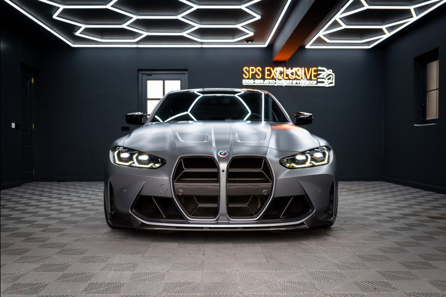 BMW 3 Serie M3 xDrive Competition Individual Frozen / PPF / Carbon / HuD / Laser / H&K / KW / FL