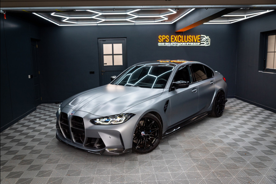 BMW 3 Serie M3 xDrive Competition Individual Frozen / PPF / Carbon / HuD / Laser / H&K / KW / FL
