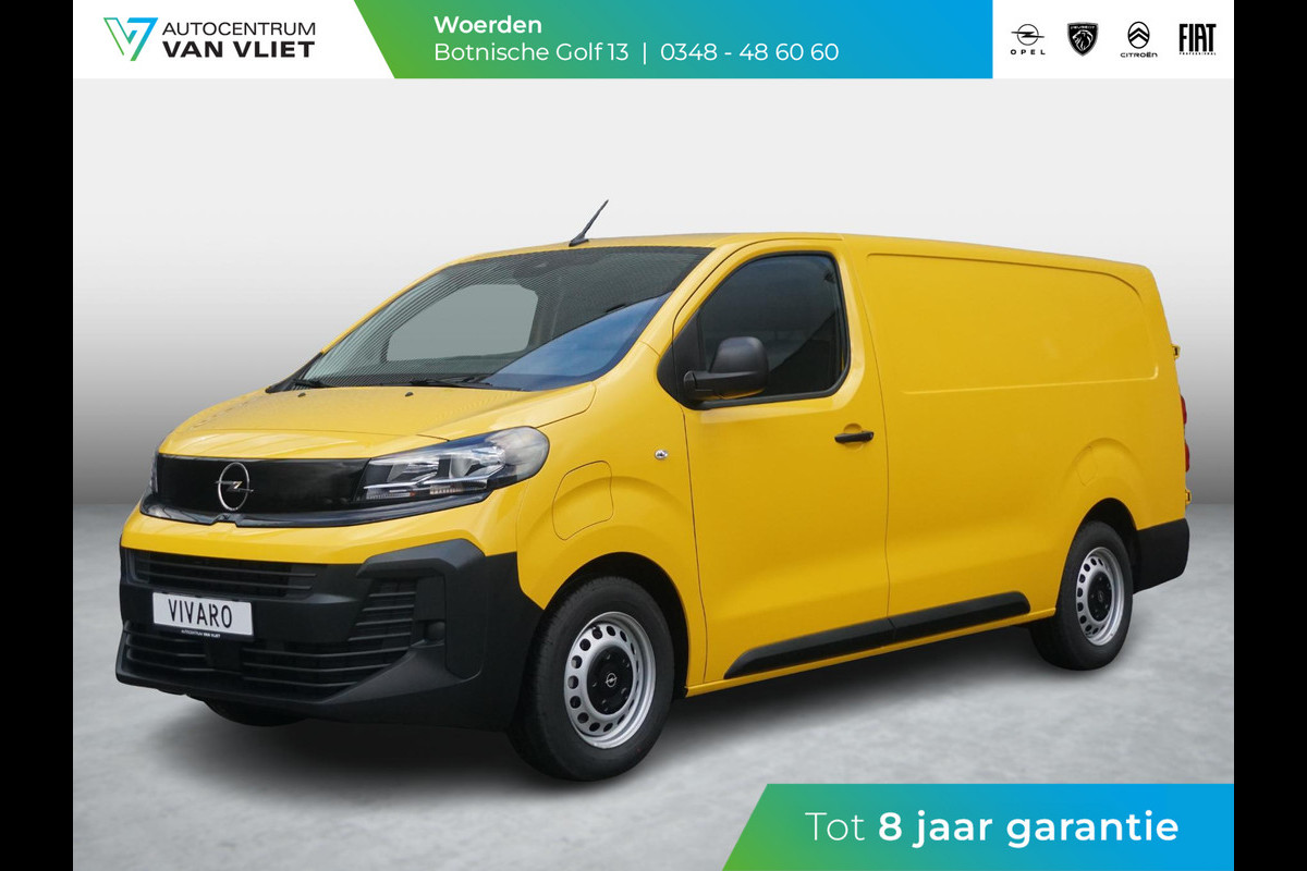 Opel Vivaro Electric L3 50 kWh | 8 jaar garantie | Apple Carplay | achteruitrijcamera | RAL1032