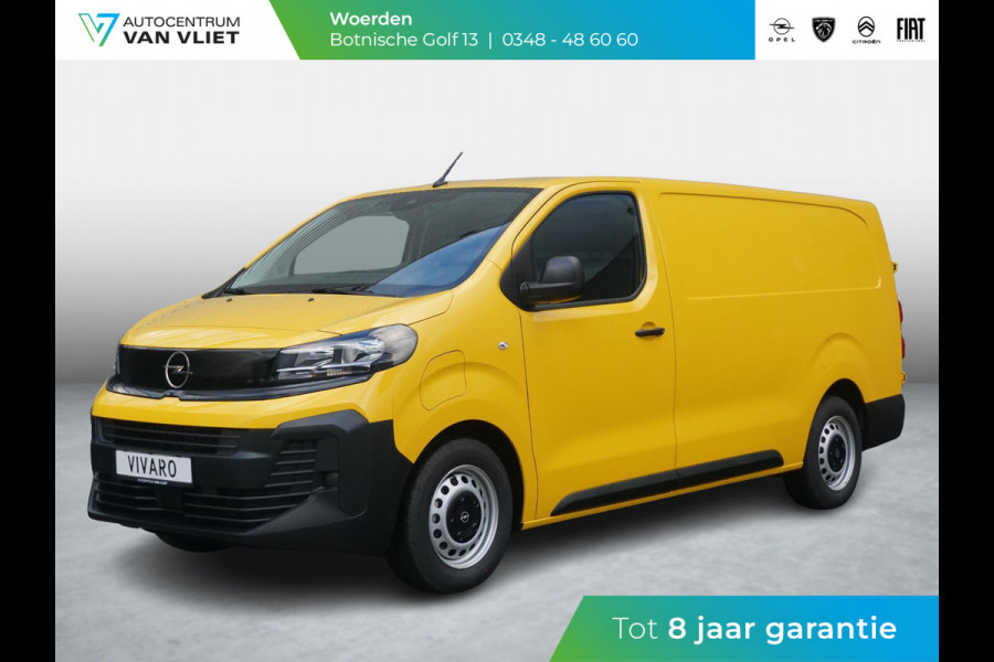 Opel Vivaro Electric L3 50 kWh | 8 jaar garantie | Apple Carplay | achteruitrijcamera | RAL1032