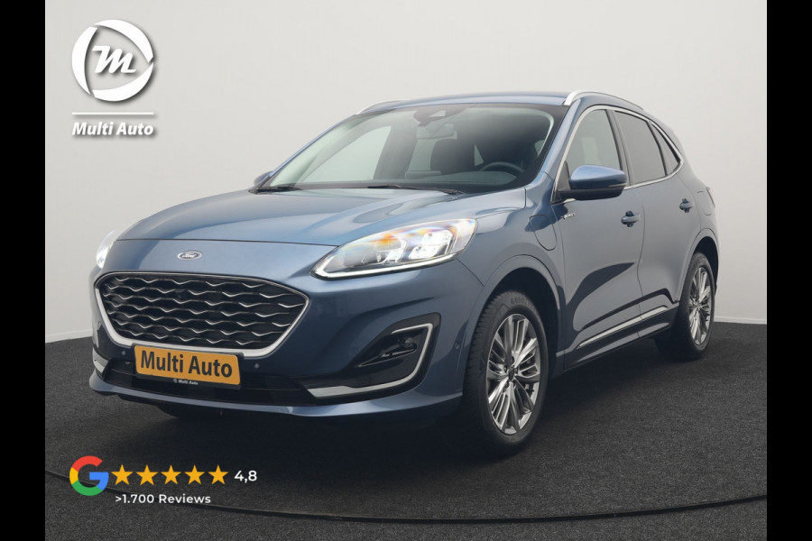 Ford Kuga 2.5 Vignale PHEV 225pk Dealer O.H. | Trekhaak Af Fabriek | 360 Camera | Adaptive Cruise | Lederen Sportstoelen Memory & Verwarmd | Bang & Olufsen | Apple Carplay | Keyless | Achterbank Verwarmd | Blis | Stuur Verwarmd | Navigatie | DAB | Plug In Hybrid |