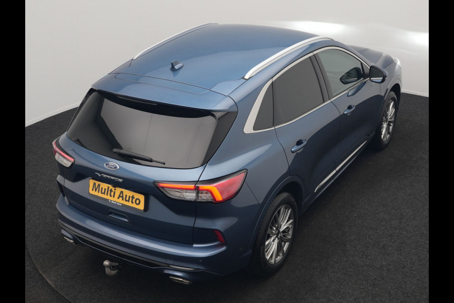Ford Kuga 2.5 Vignale PHEV 225pk Dealer O.H. | Trekhaak Af Fabriek | 360 Camera | Adaptive Cruise | Lederen Sportstoelen Memory & Verwarmd | Bang & Olufsen | Apple Carplay | Keyless | Achterbank Verwarmd | Blis | Stuur Verwarmd | Navigatie | DAB | Plug In Hybrid |
