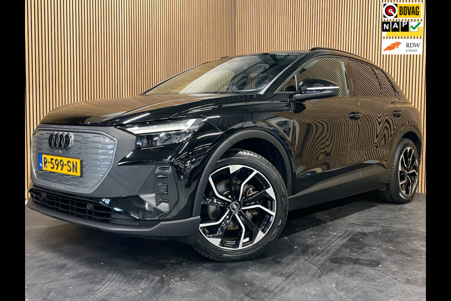 Audi Q4 e-tron 35|FULL BLACK EDITION|86% SOH|20'' LMV|ACC|CARPLAY|STOELVERWARMING|NAVIGATIE|NL-AUTO|NAP|1e EIGENAAR|INCLUSIEF BTW|