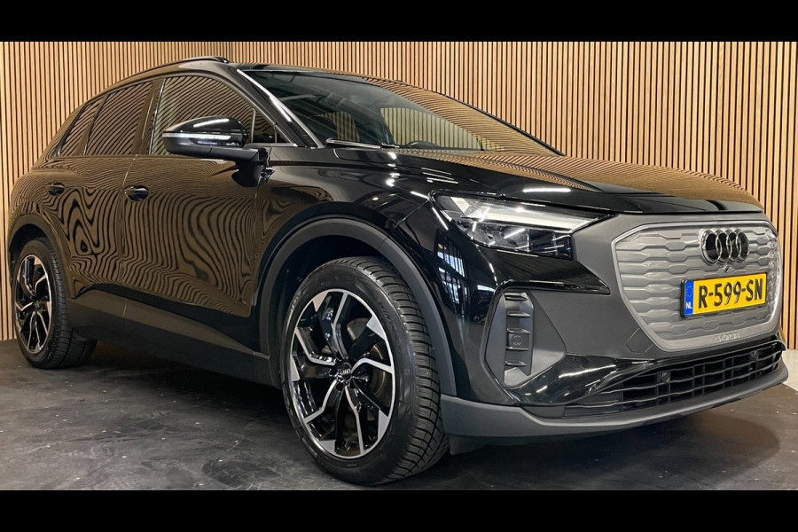 Audi Q4 e-tron 35|FULL BLACK EDITION|86% SOH|20'' LMV|ACC|CARPLAY|STOELVERWARMING|NAVIGATIE|NL-AUTO|NAP|1e EIGENAAR|INCLUSIEF BTW|