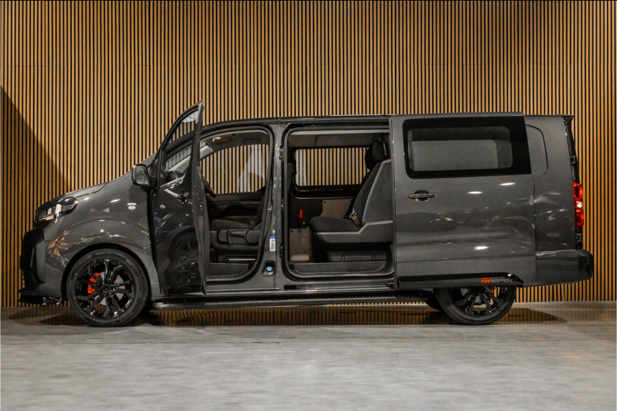 Citroën Jumpy 2.0 BlueHDI DC 180 L3 XL | Dubbel cabine | L+R Schuifdeur | Camera | CarPlay | DAB | Flippers | 5-Zitter | PDC | Navigatie | BPM Vrij | Fabrieksgarantie