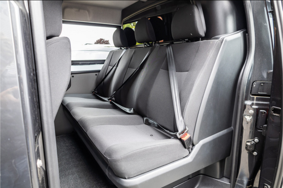 Citroën Jumpy 2.0 BlueHDI DC 180 L3 XL | Dubbel cabine | L+R Schuifdeur | Camera | CarPlay | DAB | Flippers | 5-Zitter | PDC | Navigatie | BPM Vrij | Fabrieksgarantie