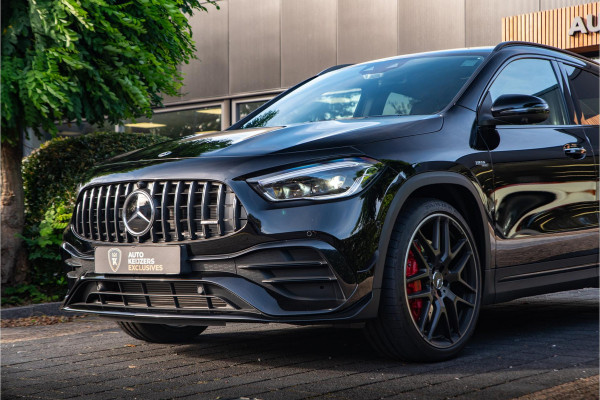 Mercedes-Benz GLA AMG 45 S 4MATIC+ Mercedes-Benz GLA 45 S AMG 4MATIC+ Panodak Schaalstoelen Burmester Ambient Widescreen 360 Camera