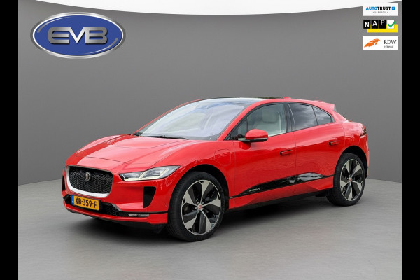 Jaguar I-PACE EV400 First Edition 90 kWh, VOL OPTIES, panoramadak, 22 inch, nieuw accupakket, NL auto met nap