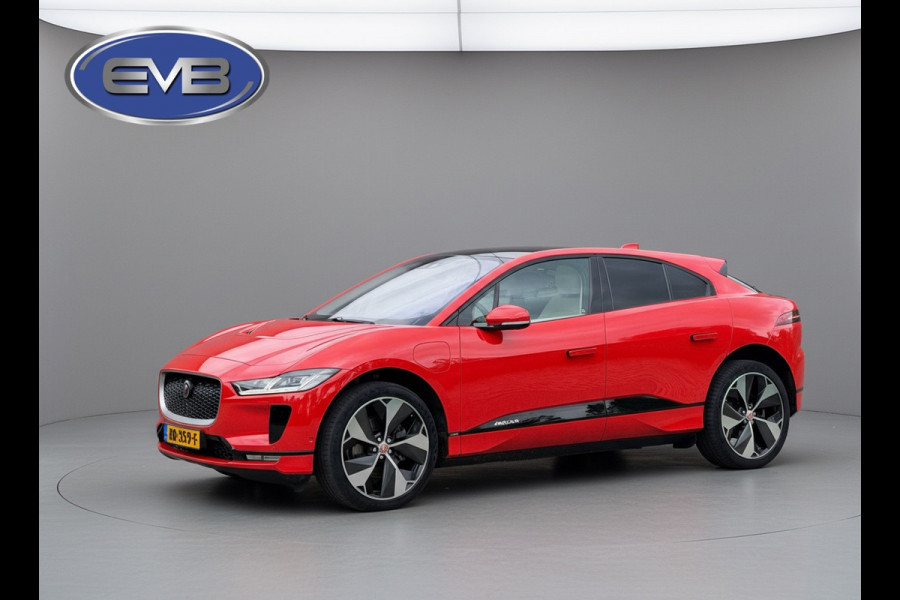 Jaguar I-PACE EV400 First Edition 90 kWh, VOL OPTIES, panoramadak, 22 inch, nieuw accupakket, NL auto met nap