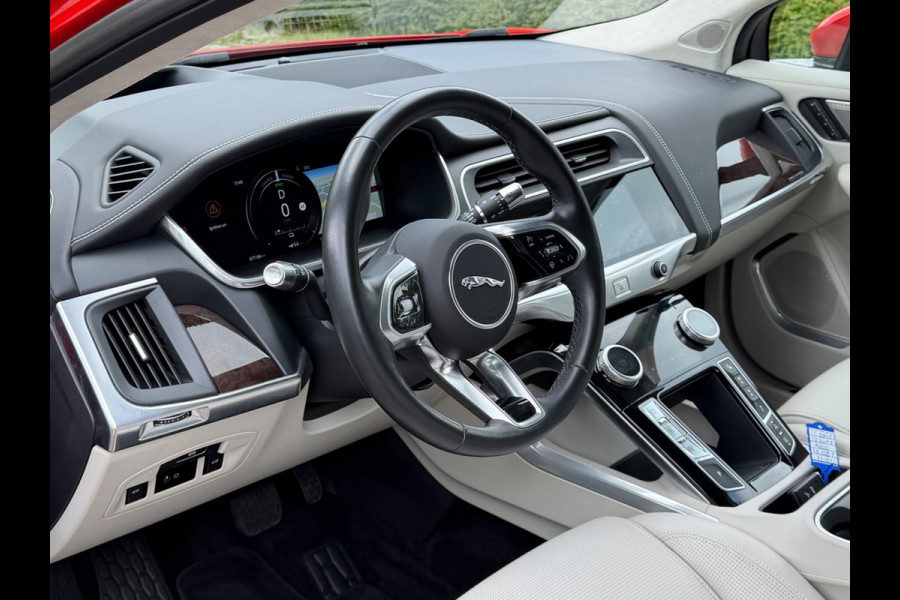 Jaguar I-PACE EV400 First Edition 90 kWh, VOL OPTIES, panoramadak, 22 inch, nieuw accupakket, NL auto met nap