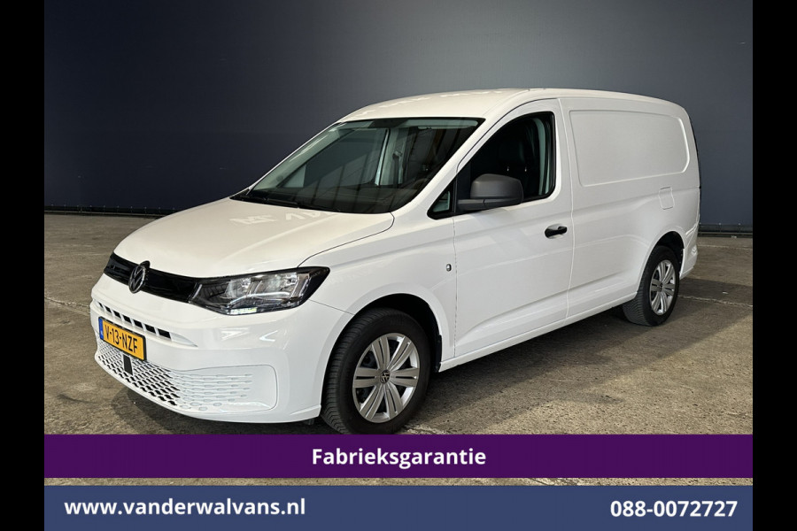 Volkswagen Caddy Cargo Maxi 1.5 TSI 115pk Benzine motor L2H1 Fabrieksgarantie Airco | Camera | Apple Carplay | Bumper in de kleur Android Auto, Zijdeur