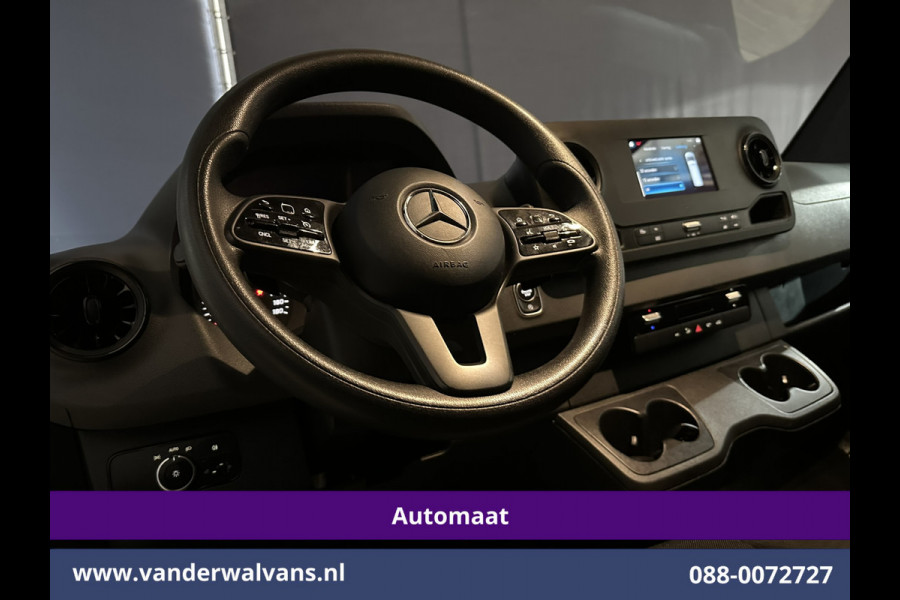 Mercedes-Benz Sprinter 315 CDI 150pk 9G-Tronic Automaat L3H2 *Post NL inrichting* Euro6 Airco | Camera | Apple Carplay | Cruisecontrol Android Auto, Chauffeursstoel, Sidebars, Bijrijdersbank