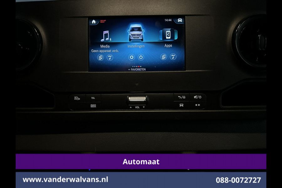 Mercedes-Benz Sprinter 315 CDI 150pk 9G-Tronic Automaat L3H2 *Post NL inrichting* Euro6 Airco | Camera | Apple Carplay | Cruisecontrol Android Auto, Chauffeursstoel, Sidebars, Bijrijdersbank
