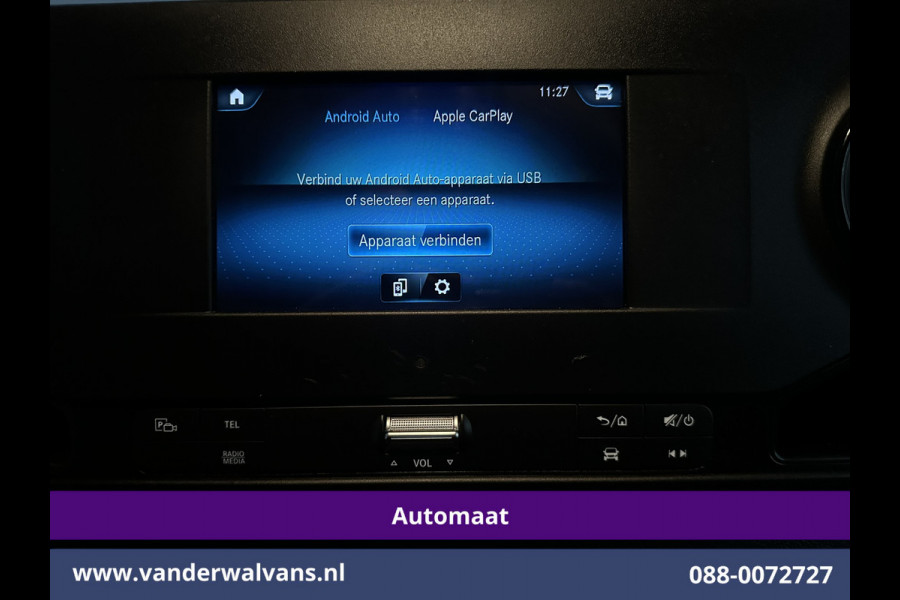 Mercedes-Benz Sprinter 317 CDI 170pk 9G-Tronic Automaat 3500kg Trekhaak L2H1 Inrichting Euro6 Airco | Camera | Apple Carplay | Cruisecontrol Android Auto, Parkeersensoren