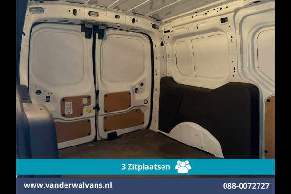 Ford Transit Connect 1.5 EcoBlue 120pk L2H1 Euro6 Airco | 3-Zits | Camera | Navigatie | Apple Carplay Stoelverwarming, Verwarmde voorruit, Parkeersensoren, Bijrijdersbank, 1500kg trekvermogen