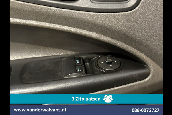 Ford Transit Connect 1.5 EcoBlue 120pk L2H1 Euro6 Airco | 3-Zits | Camera | Navigatie | Apple Carplay Stoelverwarming, Verwarmde voorruit, Parkeersensoren, Bijrijdersbank, 1500kg trekvermogen