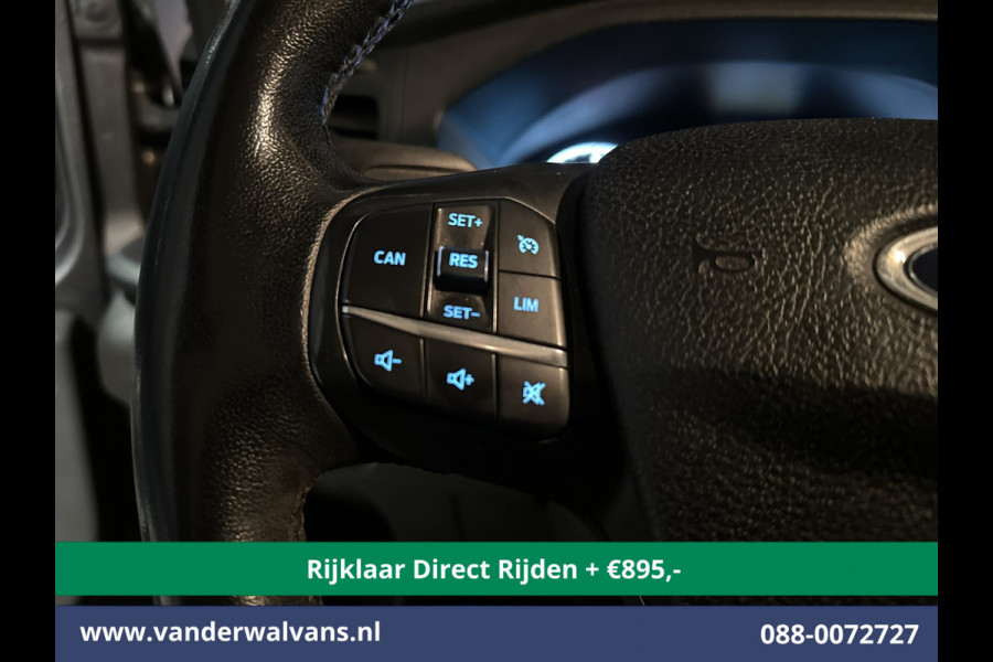 Ford Transit 2.0 TDCI 185pk L4H3 Dubbele Cabine Euro6 *Rijklaar* Airco | 6-Zits | Camera | Cruisecontrol Parkeersensoren, 2800kg trekvermogen