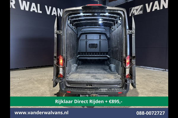 Ford Transit 2.0 TDCI 185pk L4H3 Dubbele Cabine Euro6 *Rijklaar* Airco | 6-Zits | Camera | Cruisecontrol Parkeersensoren, 2800kg trekvermogen