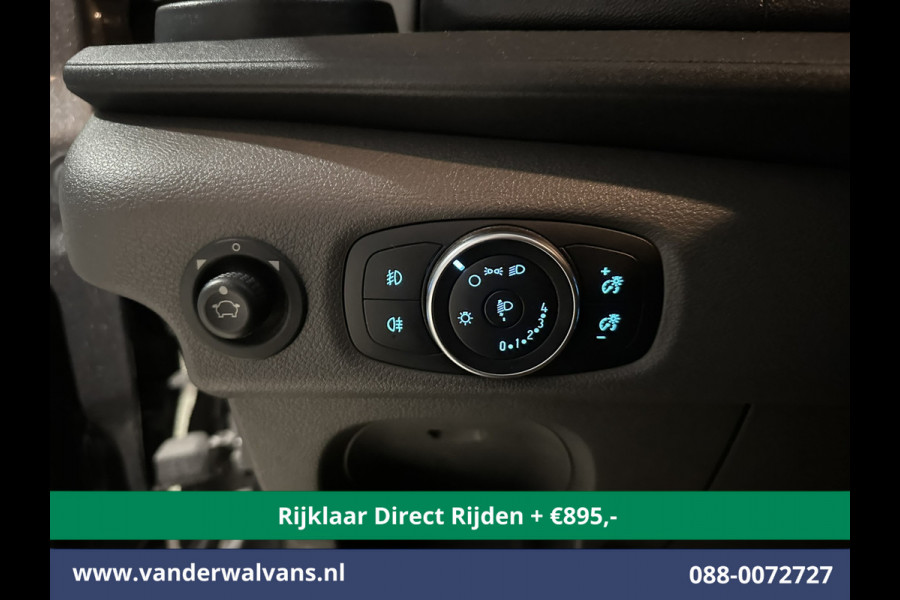 Ford Transit 2.0 TDCI 185pk L4H3 Dubbele Cabine Euro6 *Rijklaar* Airco | 6-Zits | Camera | Cruisecontrol Parkeersensoren, 2800kg trekvermogen