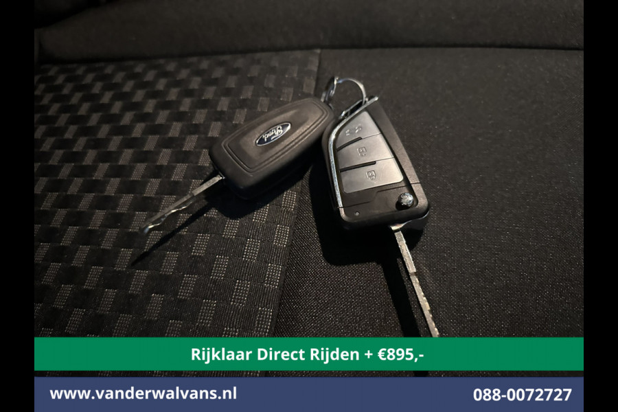 Ford Transit 2.0 TDCI 185pk L4H3 Dubbele Cabine Euro6 *Rijklaar* Airco | 6-Zits | Camera | Cruisecontrol Parkeersensoren, 2800kg trekvermogen